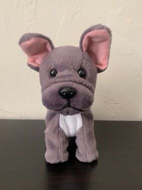 American Girl Gray French Bulldog 2017 Dog Plush Toy Figure